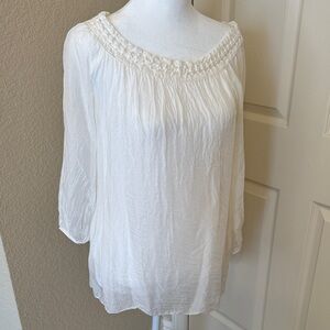 Alice Rinaldi Made in Italy Silk Top Size L